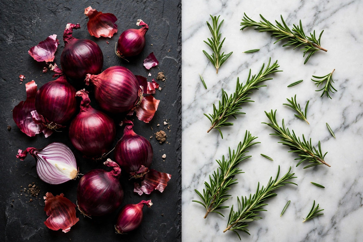 Rosemary Oil vs. Onion Oil for Hair Growth: Which Should You Use?