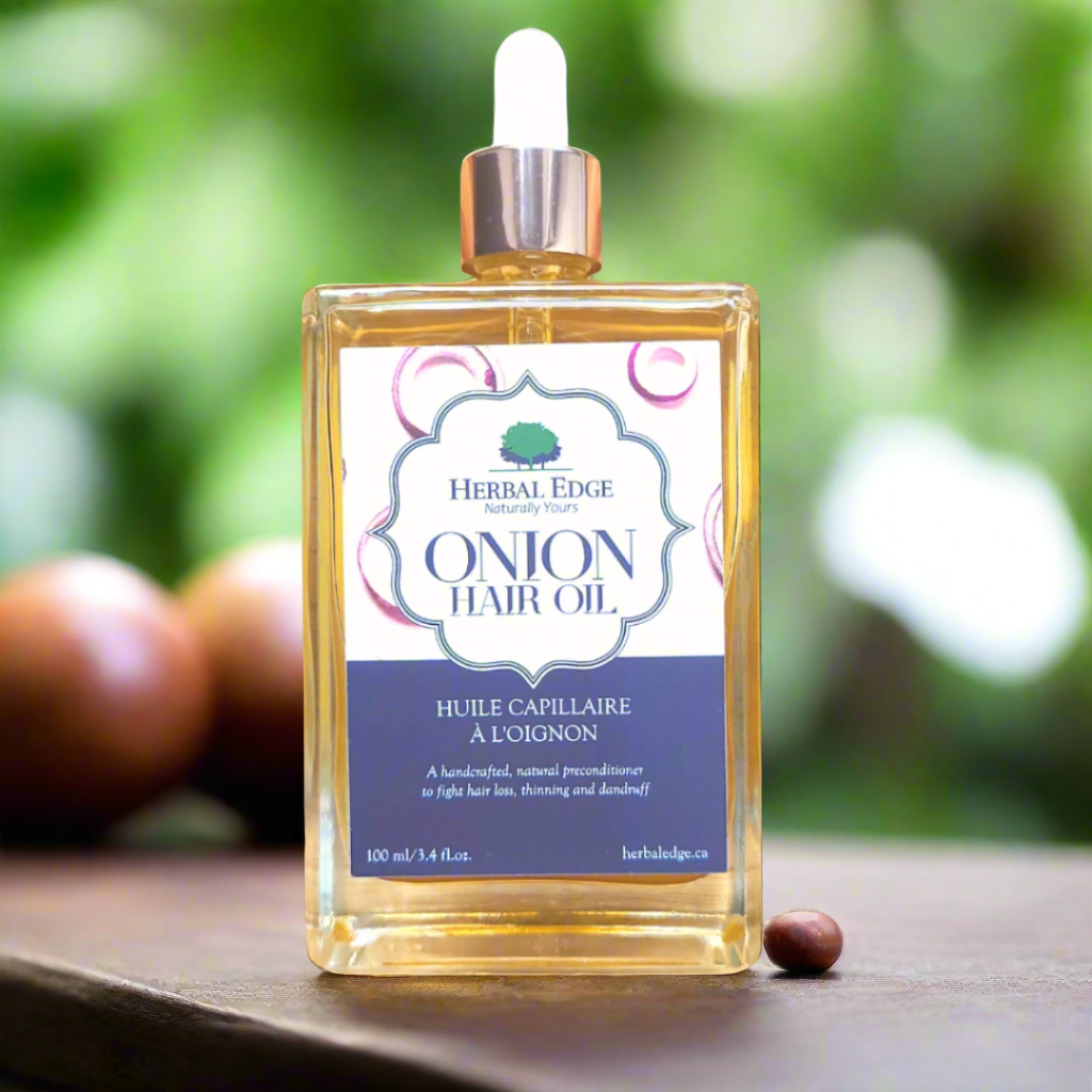 onion hair oil for hair loss, thinning and dandruff