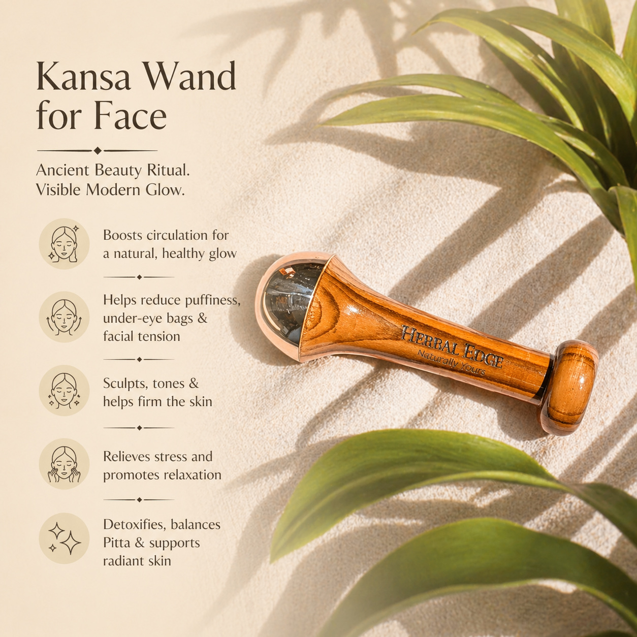 Kansa Wands (Ayurvedic Face Massager)