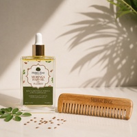Moringa Hair Oil with Flaxseed