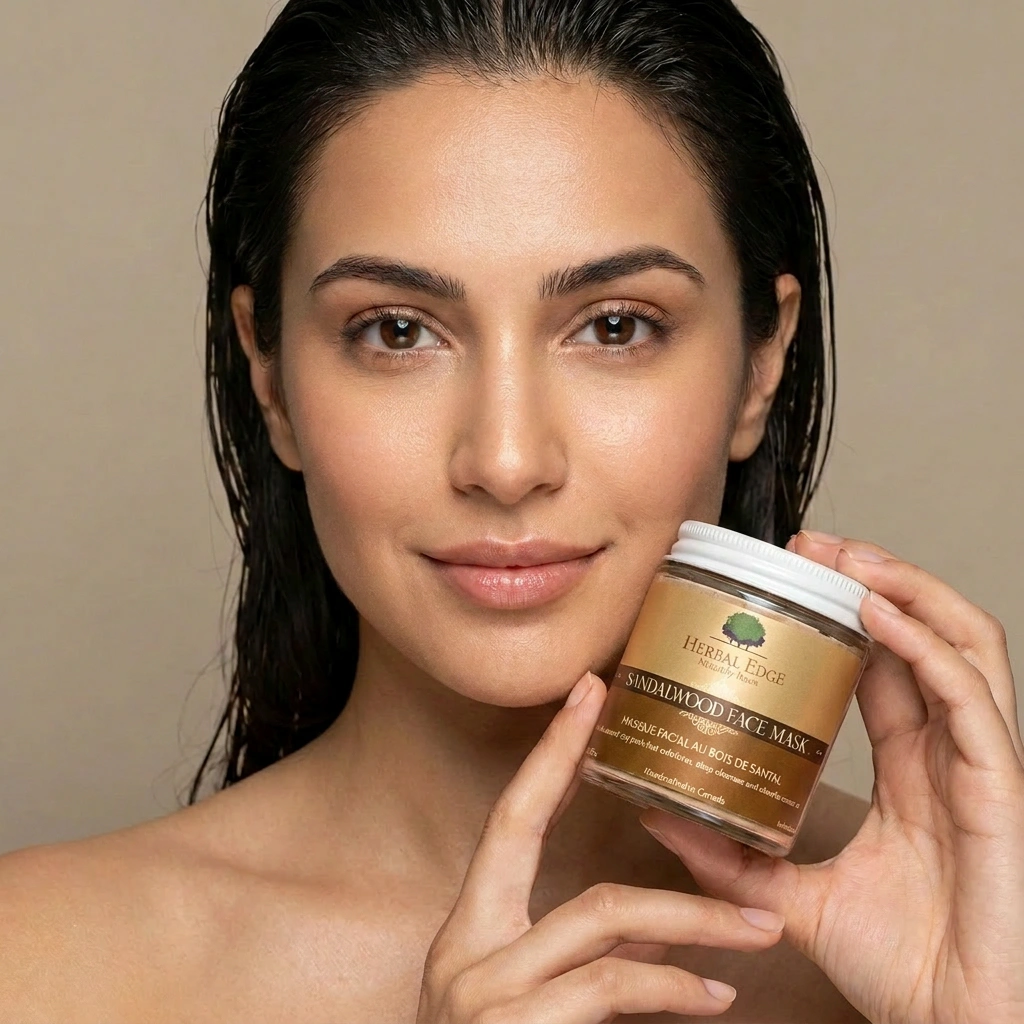 Sandalwood & Orange Peel Clay Mask
