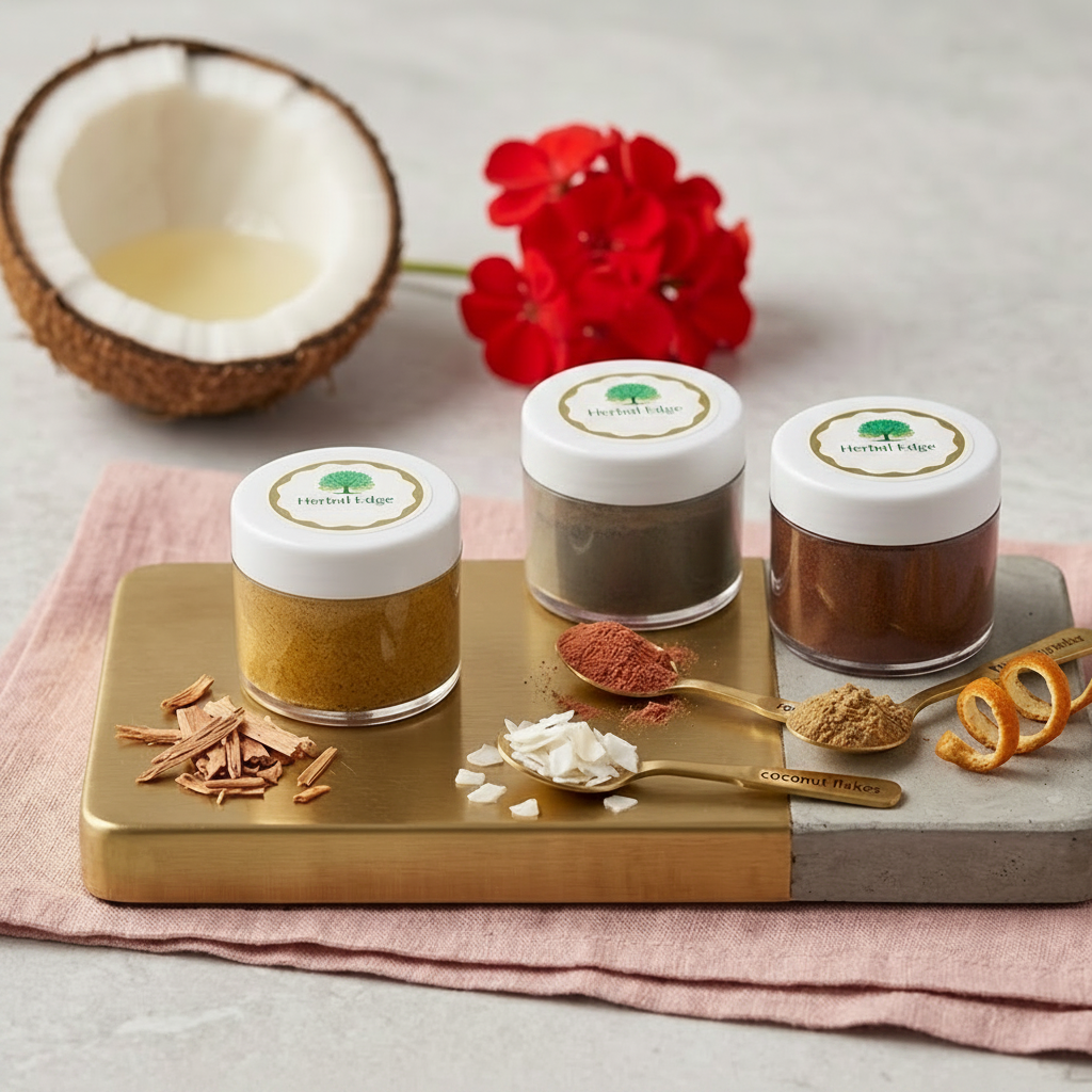 Sandalwood & Orange Peel Clay Mask