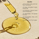 Herbal Edge Moringa Hair Oil with Flaxseed