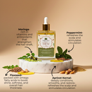 Herbal Edge Moringa Hair Oil with Flaxseed