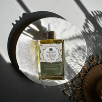 moringa and flaxseed hair oil for growth and shine