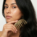The Scalp Ritual Duo  Onion Hair Oil + Kansa Scalp Massage Comb | Ayurvedic Hair Care Set