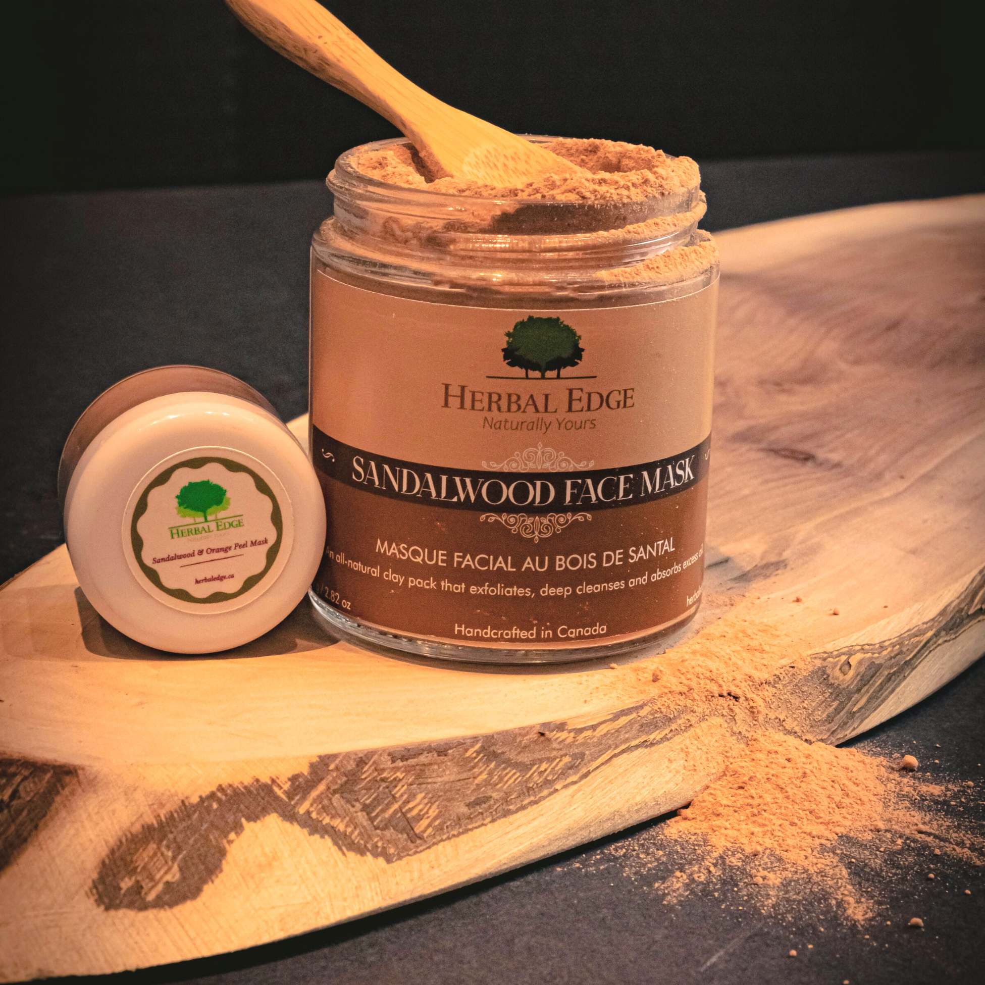 Sandalwood & Orange Peel Clay Mask